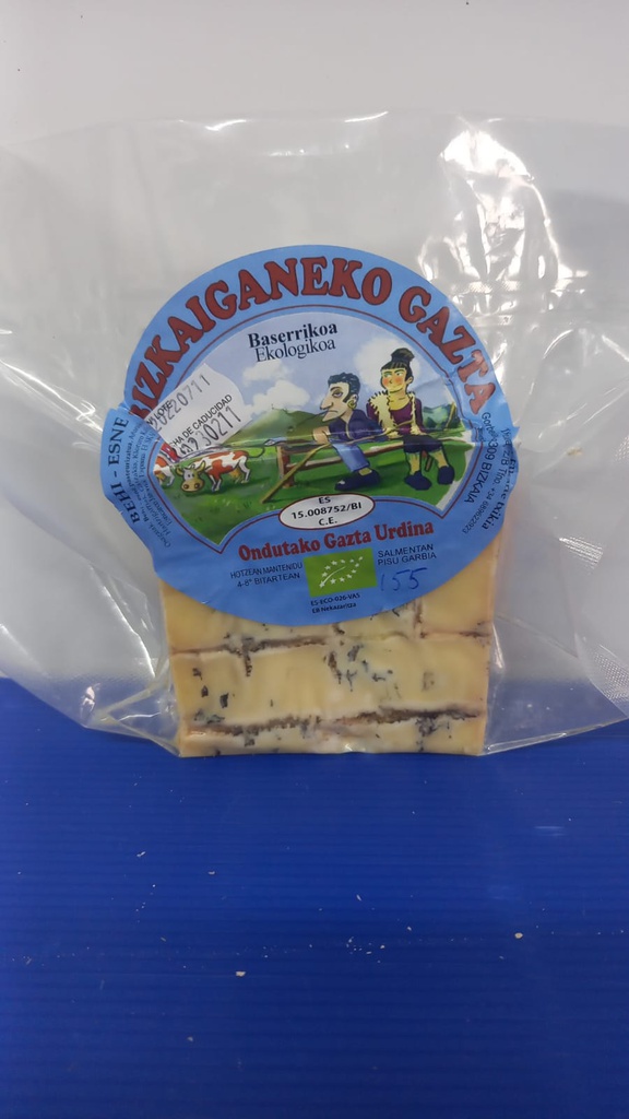 (EKO) Gazta urdina - queso azul de vaca