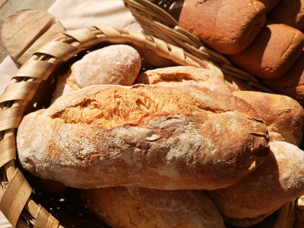 (EKO) Baserriko ogia (720gr) Pan de caserio